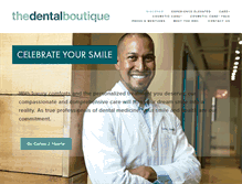 Tablet Screenshot of dentalboutiquenyc.com